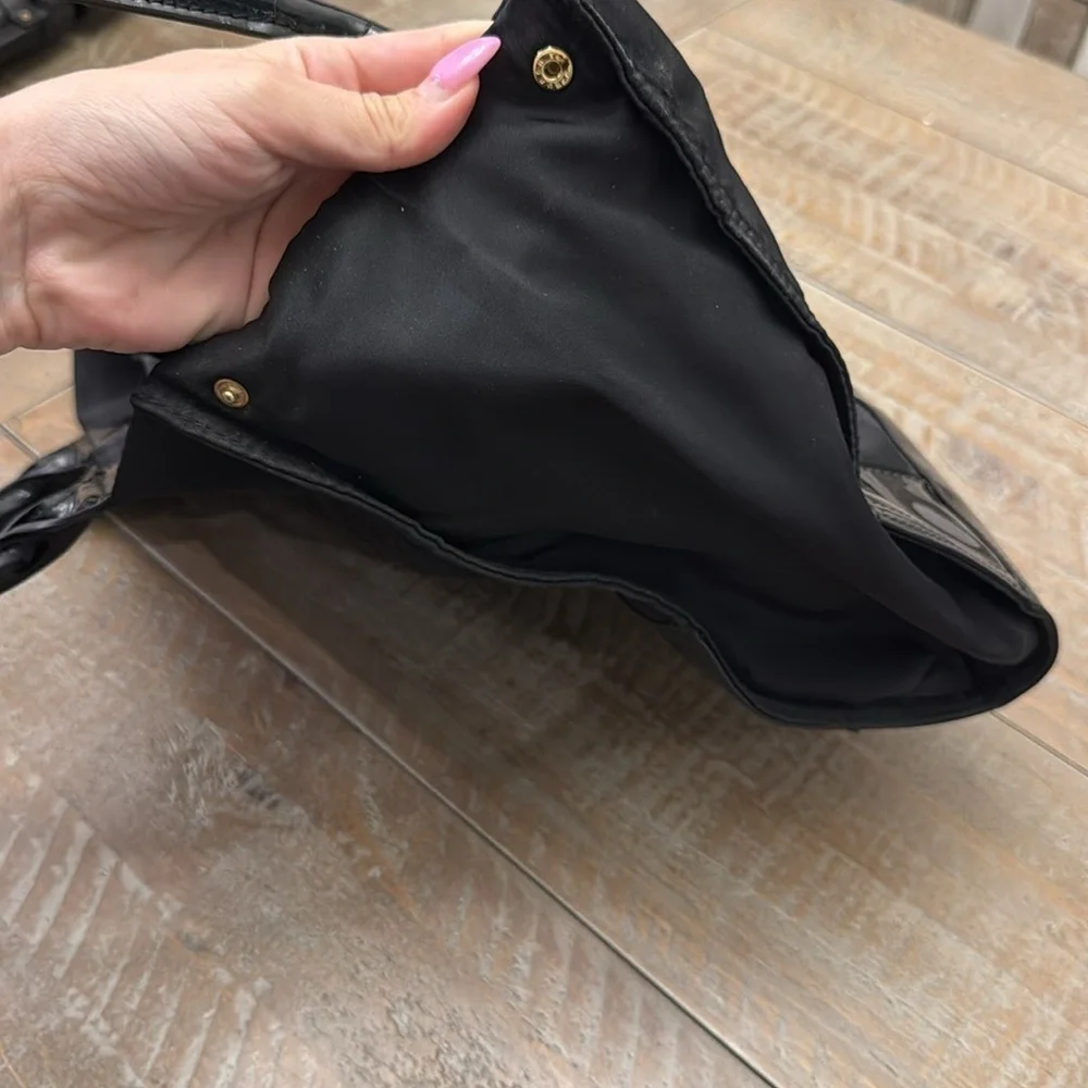 Tory Burch Mini Ella Patent Tote Bag